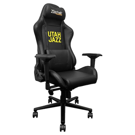 Dreamseat Xpression Pro Gaming Chair with Utah Jazz Wordmark Logo XZXPPRO032-PSNBA32085A